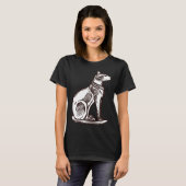 Ancient Egypt Cat Goddess Sacred Animal Deity God T-shirt (Voorkant volledig)