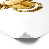 Ancient Egypt Scarab Beetle Poster (Hoek)