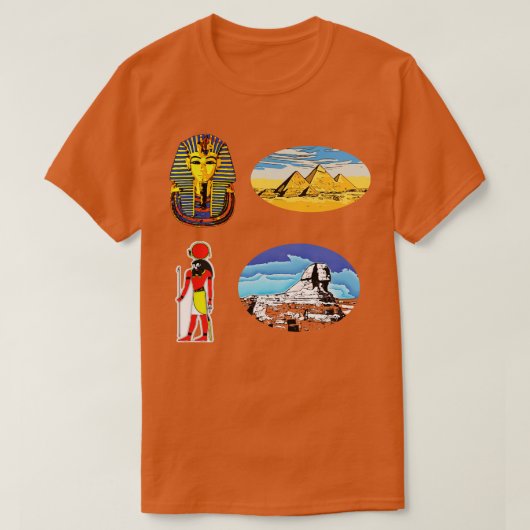 Ancient Egypt sticker pack T-shirt (Design voorkant)