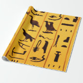Ancient Egypte Cadeaupapier (Uitgerold)