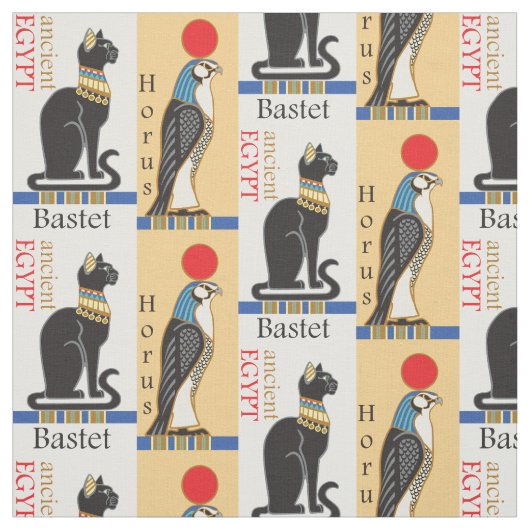 Ancient Egypte Stof (Swatch)