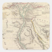 Ancient Egypte Vierkante Sticker (Voorkant)