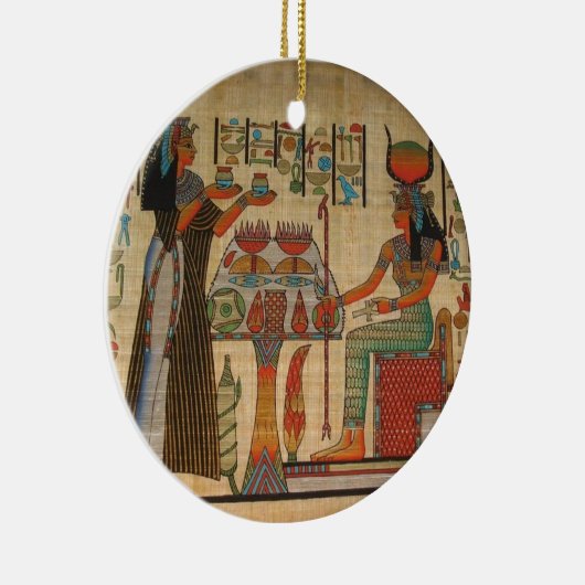 ANCIENT EGYPTE WALL MURAL KERAMISCH ORNAMENT (Rechts)