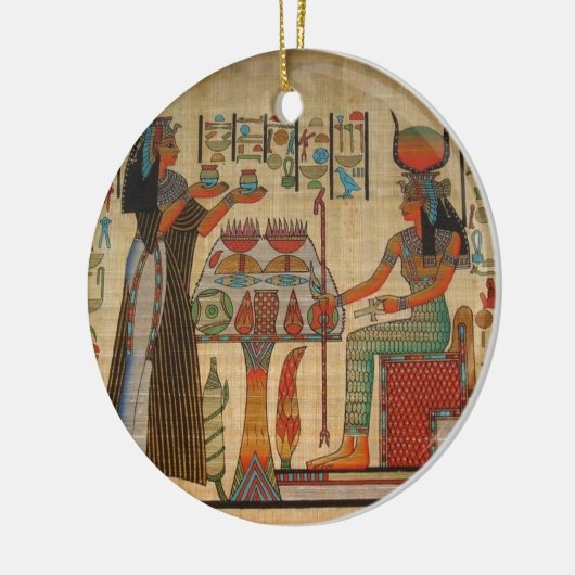ANCIENT EGYPTE WALL MURAL KERAMISCH ORNAMENT (Links)