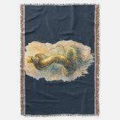 Ancient Egyptian Cobra Golden Uraeus Mythology Deken (Voorkant Verticaal)