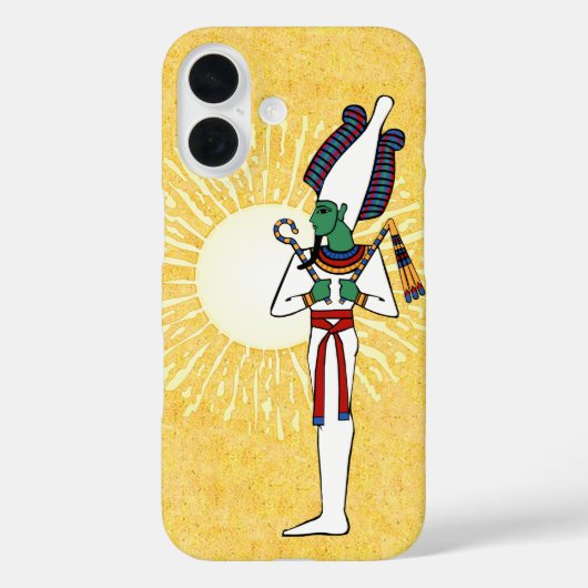 Ancient Egyptian God Osiris Case-Mate iPhone Case (Achterkant)