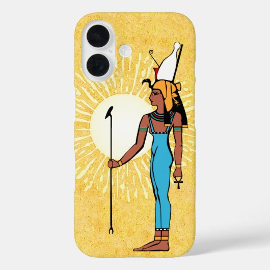 Ancient Egyptian Goddess Mut Case-Mate iPhone Case (Achterkant)