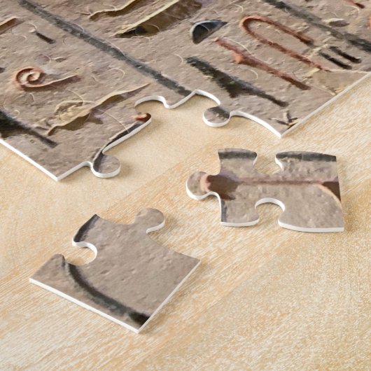 Ancient Egyptian Hieroglyph Text Legpuzzel (Zijkant)