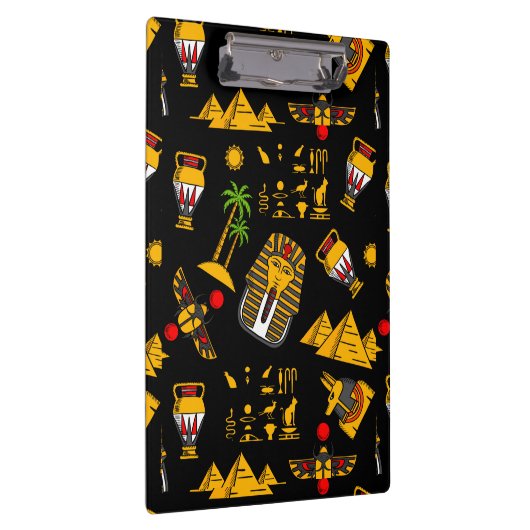 Ancient  Egyptian Hieroglyphic Pattern Background  Klembord (Rechts)