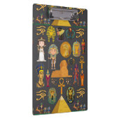 Ancient Egyptian Hieroglyphic -Pattern Pharaoh  Klembord (Rechts)