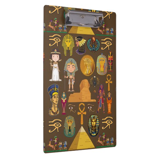 Ancient Egyptian Hieroglyphic -Pattern Symbol  Klembord (Rechts)