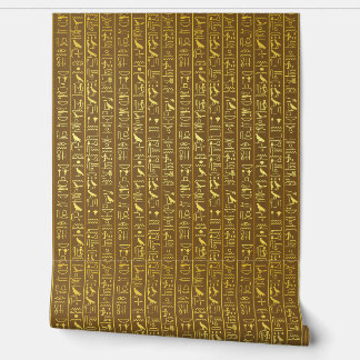 Ancient Egyptian Hieroglyphic Wall Mural  Behang