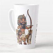 Ancient Egyptian Hunt with Leopards Latte Mok (Linkerhoek)