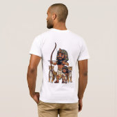 Ancient Egyptian Hunt with Leopards T-shirt (Achterkant volledig)