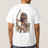 Ancient Egyptian Hunt with Leopards T-shirt (Achterkant)
