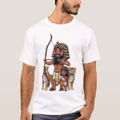 Ancient Egyptian Hunt with Leopards T-shirt (Voorkant)