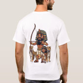 Ancient Egyptian Hunt with Leopards T-shirt (Achterkant)