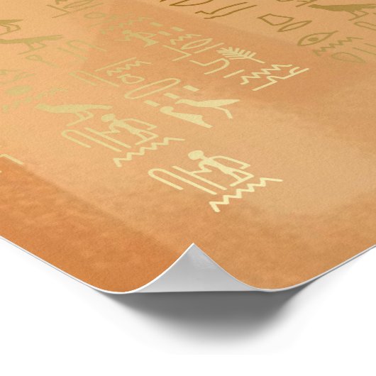 Ancient Egyptian Pharaoh Art – Timeless Pharaonic  Poster (Hoek)