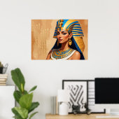 Ancient Egyptian Pharaoh Art – Timeless Pharaonic Poster (Thuiskantoor)