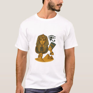 Ancient Egyptian Pharaoh Symbols Art Tee Design T-shirt