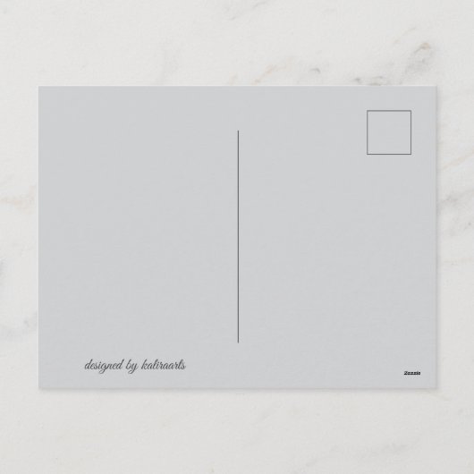 Ancient Egyptian Postcard | Pharaonic Art Design b Feestdagenkaart (Achterkant)