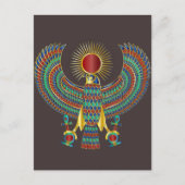 Ancient Egyptian Postcard | Pharaonic Art Design b Feestdagenkaart (Voorkant)
