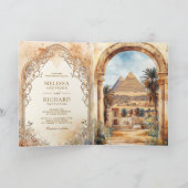 Ancient Egyptian Pyramids Arch All in One Wedding (Binnen)