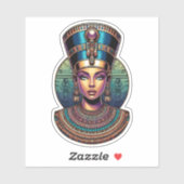 Ancient Egyptian Queen [Nefertari] Sticker (Vel)