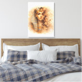 Ancient Egyptian Queen Portrait Art Print (Insitu (Slaapkamer))