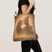 Ancient Egyptian Valentine Shadow Romantic art Tote Bag (Dichtbij)