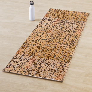 Ancient Egyptian Writing Yogamat