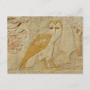 Ancient Egyptisch hoopje hiëroglyph Briefkaart