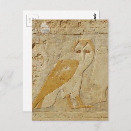 Ancient Egyptisch hoopje hiëroglyph Briefkaart (Voorkant / Achterkant)