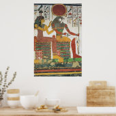 Ancient Egyptisch Horus Print (Keuken)