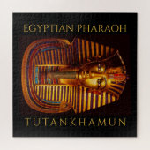 Ancient Egyptisch koning Tutankhamun Gold Burial M Legpuzzel (Horizontaal)