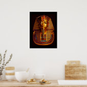 Ancient Egyptisch koning Tutankhamun Gold Burial M Poster (Keuken)