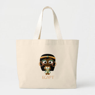 Ancient Egyptisch meisje Grote Tote Bag