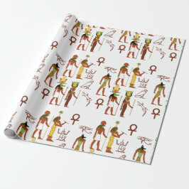 Ancient Egyptisch Pantheon Cadeaupapier