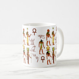Ancient Egyptisch Pantheon Koffiemok
