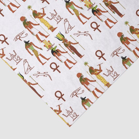 Ancient Egyptisch Pantheon Tissuepapier (Detail)