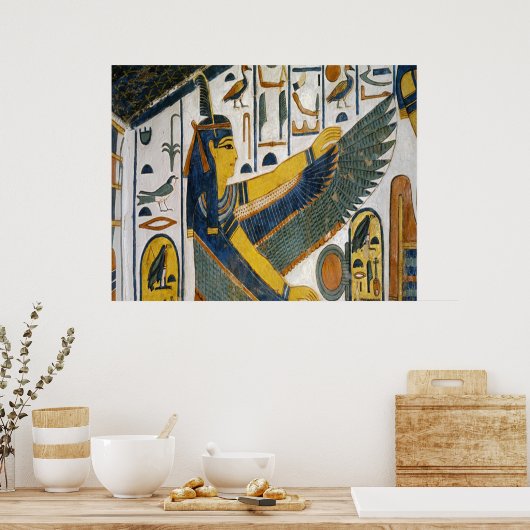 Ancient Egyptisch Poster uit de faraoniek (Keuken)