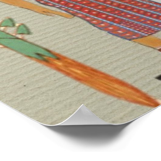 Ancient Egyptisch Poster voor het volk (Hoek)