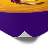 Ancient Egyptisch Scarab-poster Poster (Hoek)