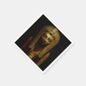 Ancient Egyptisch Vrouw Art Paper Napkins Servet (Hoek)