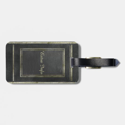 Ancient Eldritch Victoriaans Bagagelabel (Achterkant horizontaal)