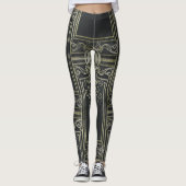 Ancient Eldritch Victoriaans Leggings (Voorkant)