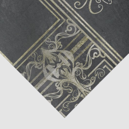 Ancient Eldritch Victoriaans Tissuepapier (Detail)