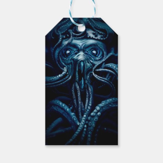 Ancient Eldtich Horror: Deep Ocean Kraken Cadeaulabel (Voorkant)
