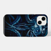 Ancient Eldtich Horror: Deep Ocean Kraken iPhone Hoesje (Achterkant horizontaal)