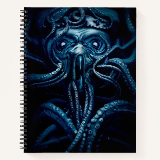Ancient Eldtich Horror: Deep Ocean Kraken Notitieboek (Voorkant)